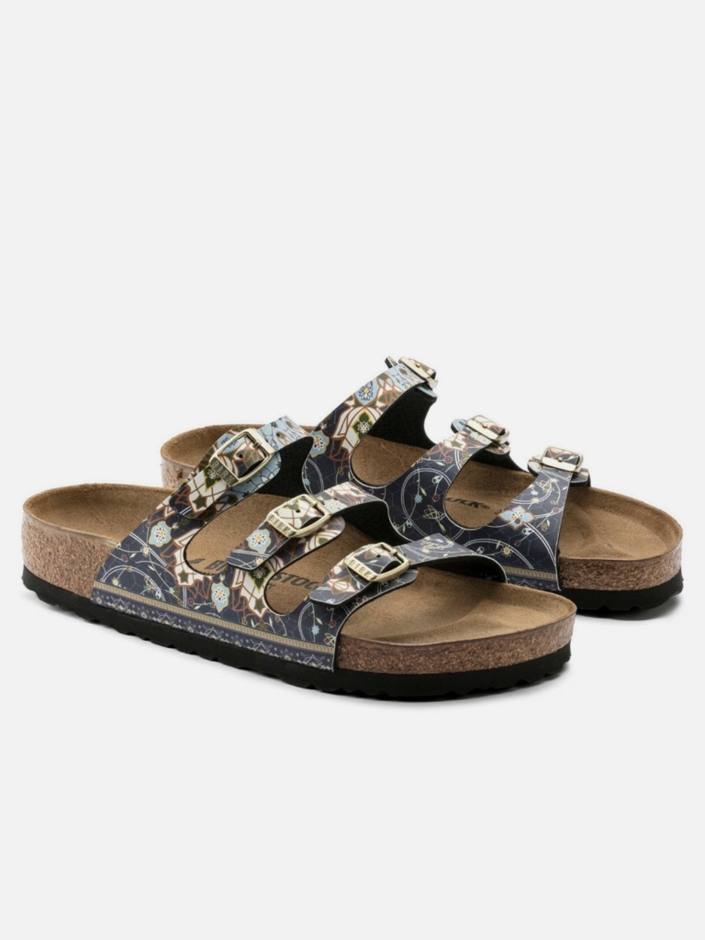 Birkenstock Florida Ancient Mosaic Sandals 38/7
